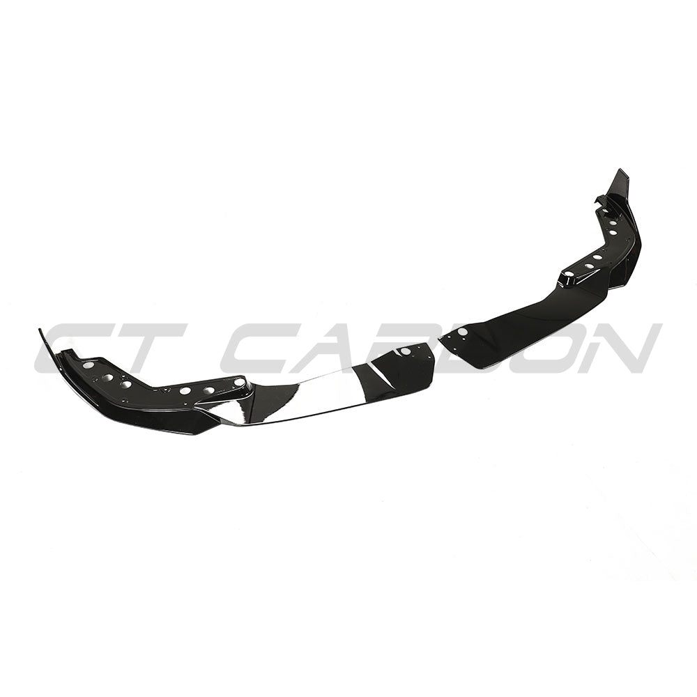 BMW 3 SERIES 2022+ G20/G21 GLOSS BLACK LCI SPLITTER