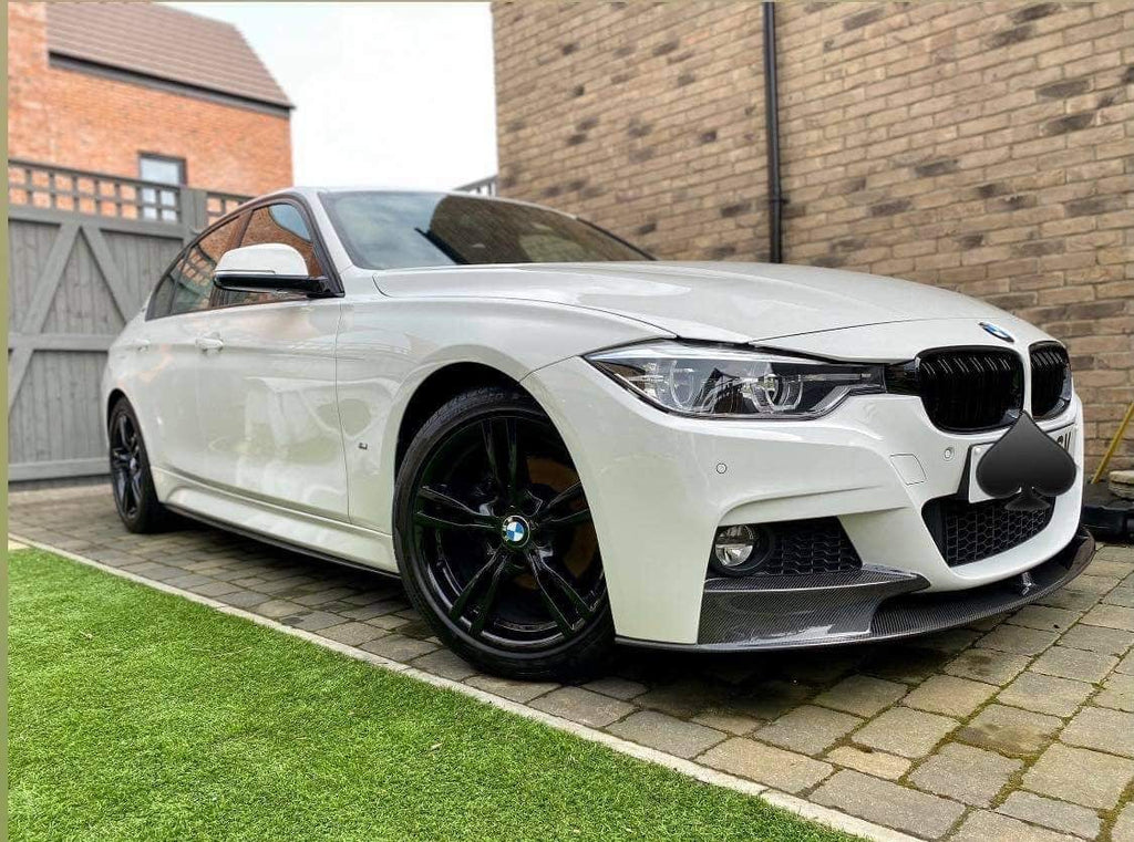 BMW 3 SERIES F30/F31 2011-2016 CARBON FIBRE SPLITTER - V1
