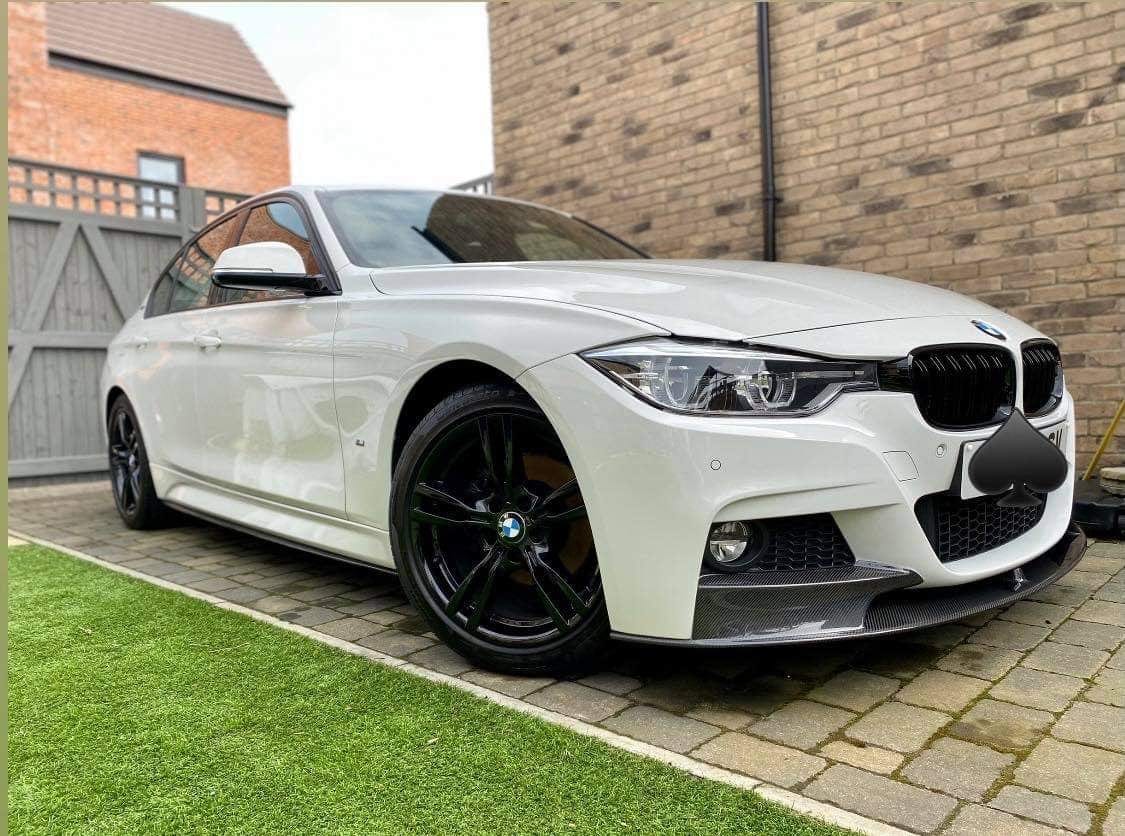 BMW 3 SERIES F30/F31 2011-2016 CARBON FIBRE SPLITTER V1