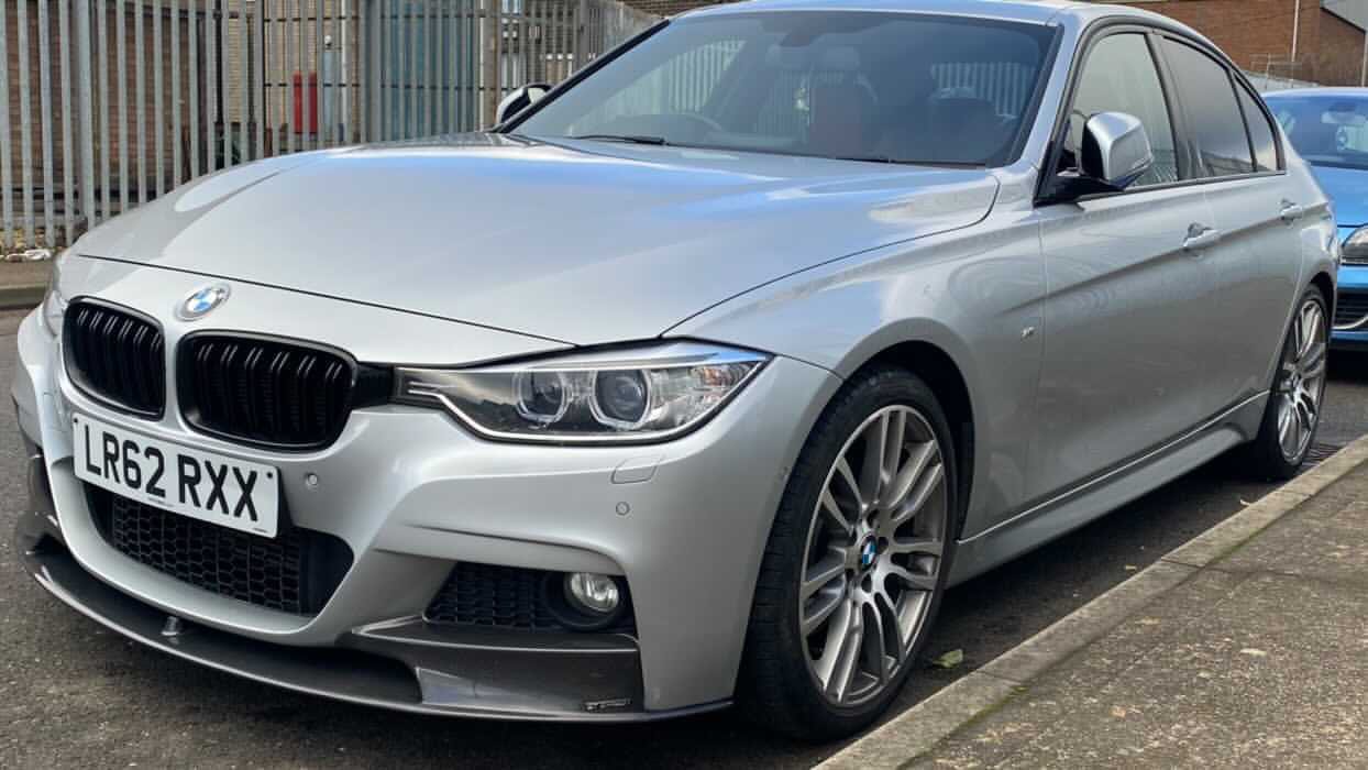 BMW 3 SERIES F30/F31 2011-2016 CARBON FIBRE SPLITTER V1