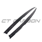 BMW 3 SERIES F30/F31 GLOSS BLACK SIDE SKIRTS - V2
