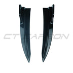 BMW 3 SERIES G20 2018+ GLOSS BLACK REAR BUMPER CORNERS