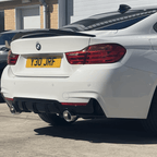 BMW 4 SERIES F32 GLOSS BLACK SPOILER - M4 STYLE