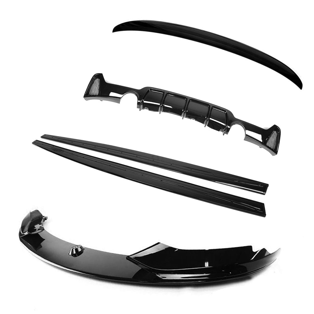 BMW 4 SERIES 2013-2020 F33 GLOSS BLACK FULL KIT (DUAL EXHAUST)