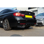BMW 4 SERIES F33 GLOSS BLACK FULL KIT (TWIN EXHAUST)