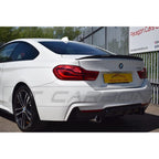 BMW 4 SERIES F33 GLOSS BLACK FULL KIT (TWIN EXHAUST)
