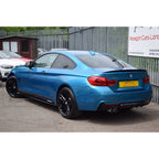BMW 4 SERIES F36 2013-2020 GLOSS BLACK FULL KIT (TWIN EXHAUST)