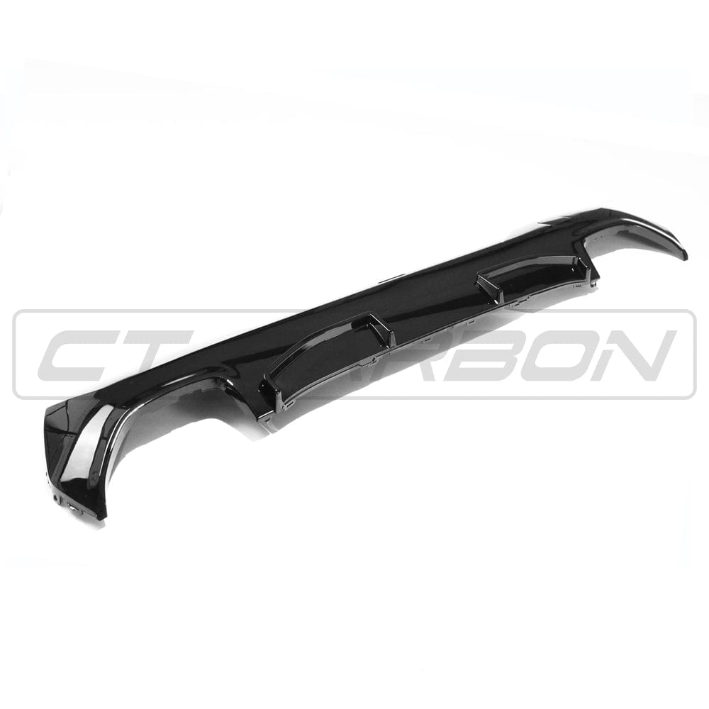 BMW G22/G23 4 SERIES 2020-2024 PRE-LCI GLOSS BLACK DIFFUSER 440i ONLY - MP STYLE