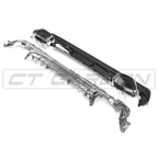BMW G22/G23 4 SERIES 2020-2024 PRE-LCI GLOSS BLACK DIFFUSER AND TIPS - MP STYLE