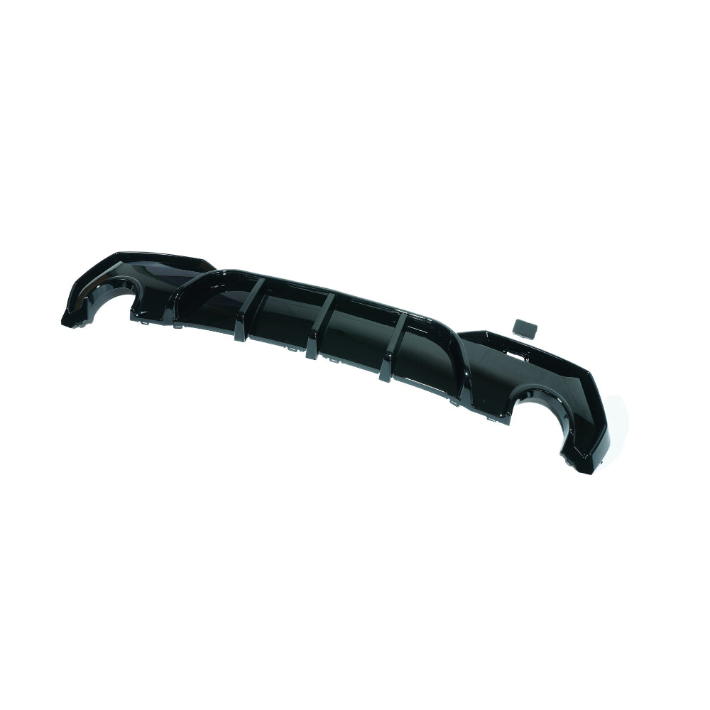 BMW G22/G23 4 SERIES 2020-2024 PRE LCI GLOSS BLACK ROUND TIP DIFFUSER