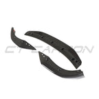 BMW 4 SERIES G26 & i4 PRE-PREG CARBON FIBRE SPLITTER - V1 - CT DESIGN