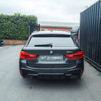 BMW 5 SERIES G30/G31 PRE LCI GLOSS BLACK DIFFUSER - V3