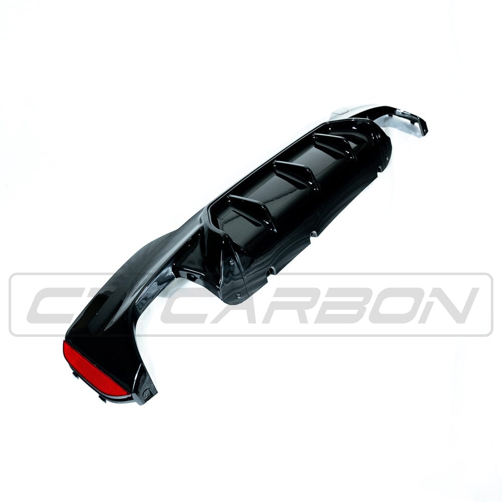 BMW 5 SERIES G30/G31 PRE LCI GLOSS BLACK DIFFUSER - V3