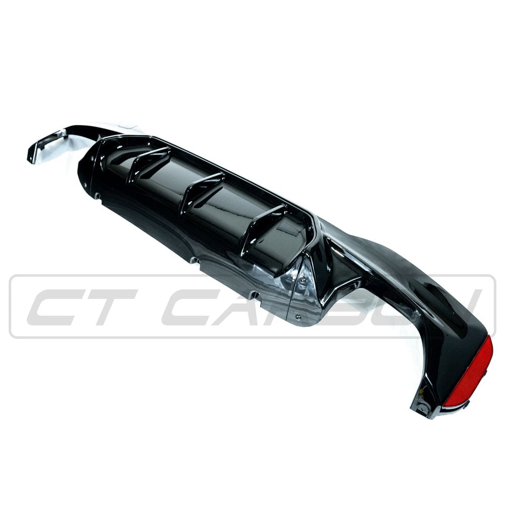 BMW 5 SERIES G30/G31 PRE LCI GLOSS BLACK DIFFUSER - V3