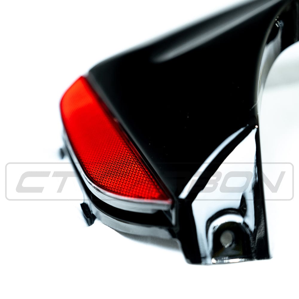 BMW 5 SERIES G30/G31 PRE LCI GLOSS BLACK DIFFUSER - V3