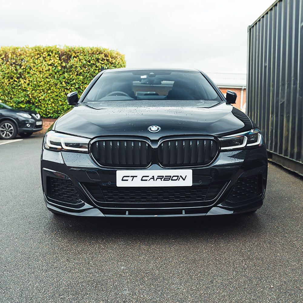 BMW 5 SERIES G30/G31 LCI GLOSS BLACK SPLITTER - MP STYLE