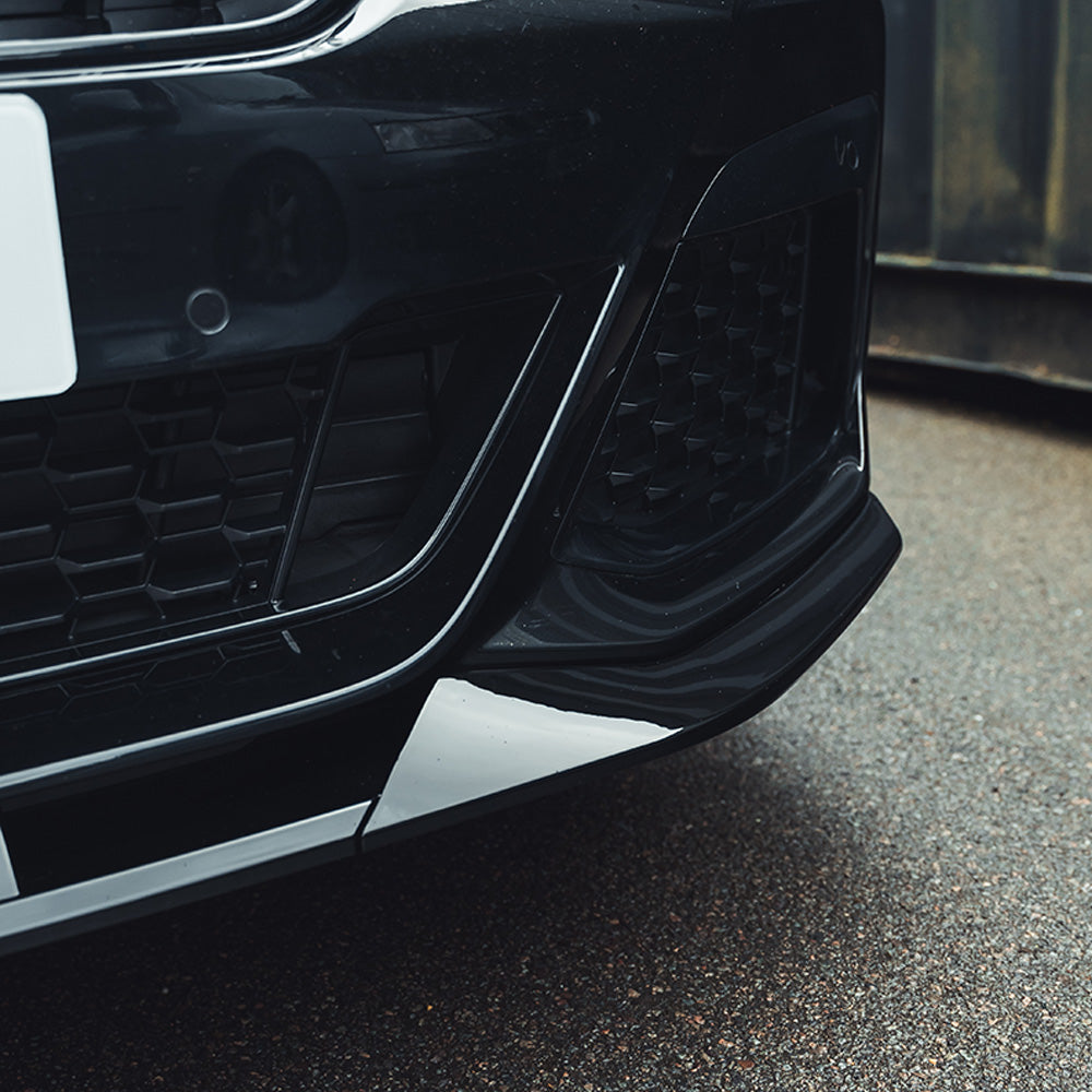 BMW 5 SERIES G30/G31 LCI GLOSS BLACK SPLITTER - MP STYLE