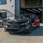 BMW 5 SERIES G60 & i5 2023+ GLOSS BLACK SPLITTER