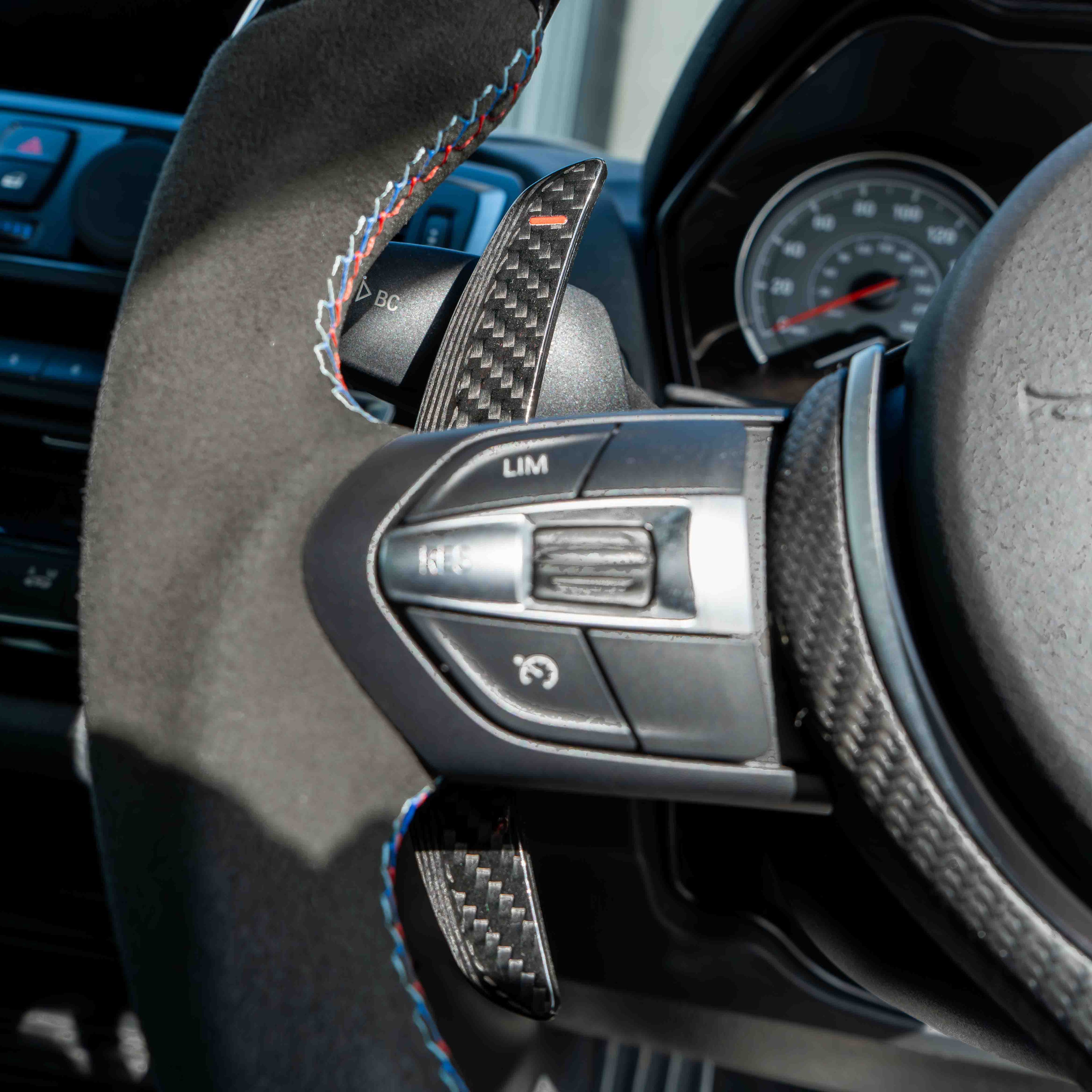 BMW CARBON FIBRE MAGNETIC SHIFTER PADDLES
