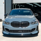 BMW F40 1 SERIES GLOSS BLACK SPLITTER - V1