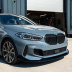 BMW F40 1 SERIES GLOSS BLACK SPLITTER - V1