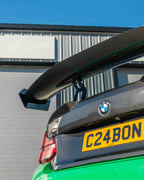 BMW F87 M2/M2C & F22 2 SERIES CARBON FIBRE SWAN NECK WING - V8 - CT DESIGN