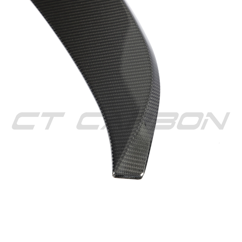BMW F96 X6M & G06 X6 2019-2024 CARBON FIBRE BOOT SPOILER - CT DESIGN