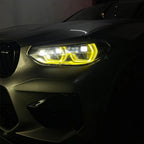 BMW F98 X4M PRE-LCI YELLOW ADAPTIVE DRL MODULE SET (2018-2021)