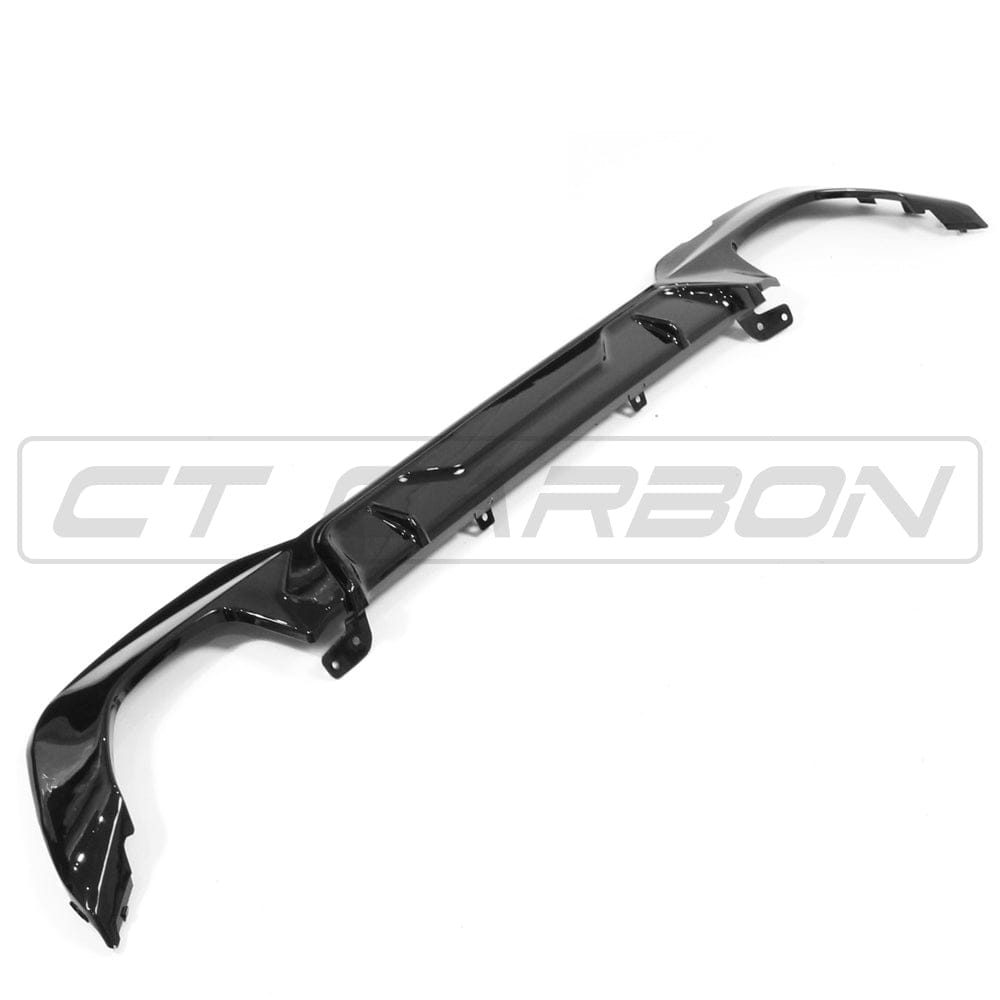 BMW G20/G21 3 SERIES 2019-2022 PRE LCI GLOSS BLACK DIFFUSER - MP STYLE (SQUARE TIPS)