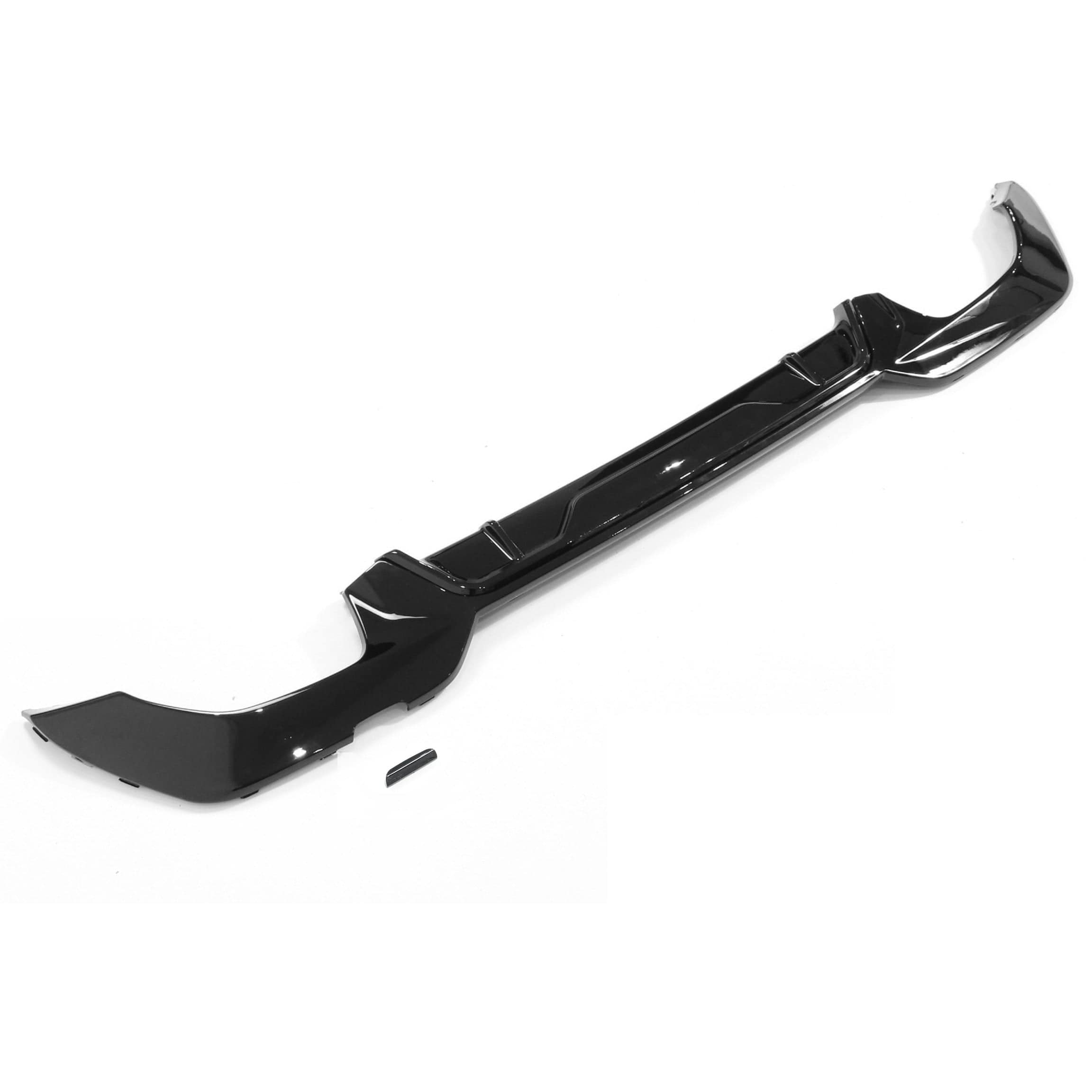 BMW G20/G21 3 SERIES 2019-2022 PRE LCI GLOSS BLACK DIFFUSER - MP STYLE (SQUARE TIPS)