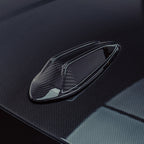 MHC+ BMW M3/3 Series LCI Shark Fin Antenna Cover In Gloss Pre Preg Carbon Fibre (G80/G81/G20/G21 2023+)