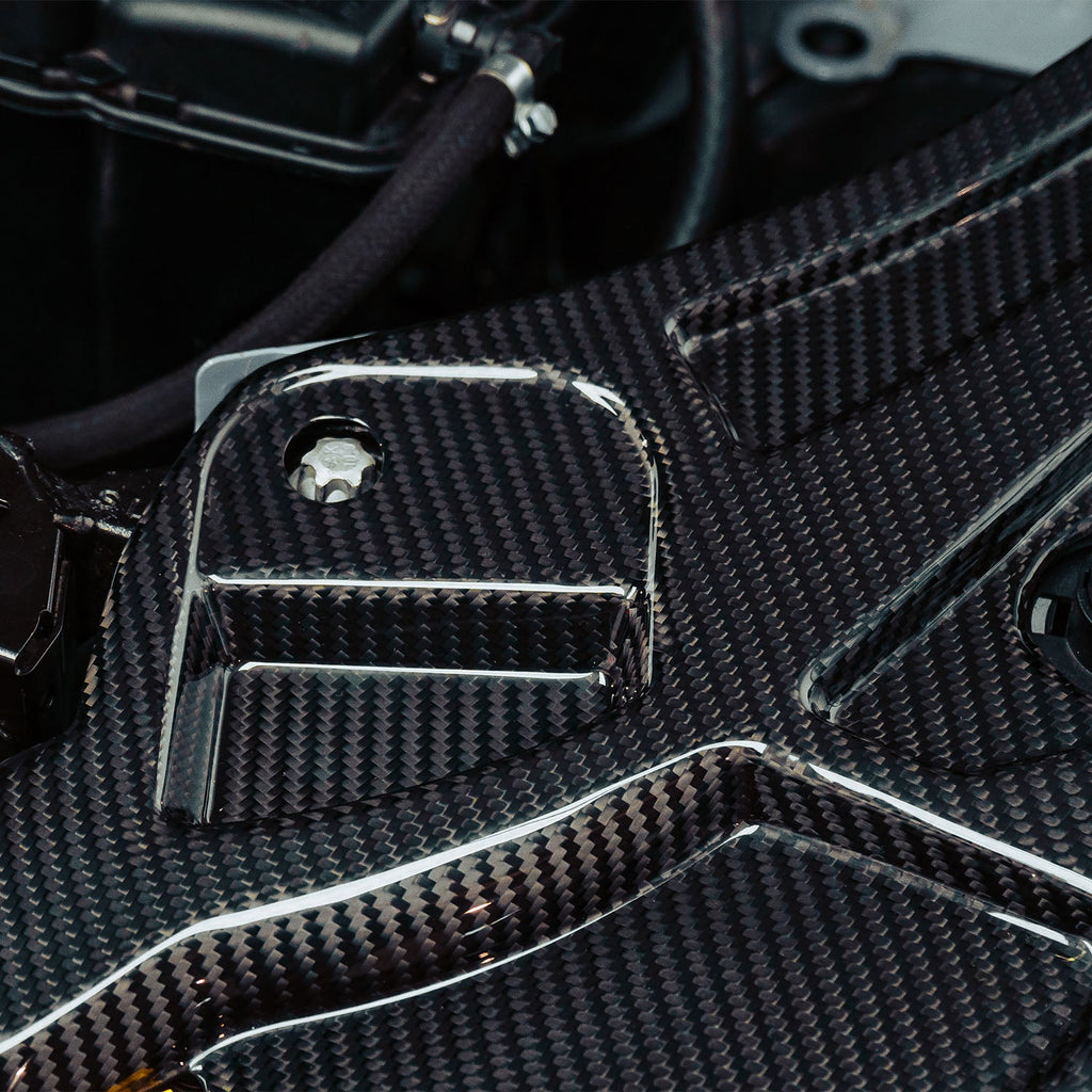 BMW G80 M3 & G82 M4 Headlight Covers In Carbon Fibre