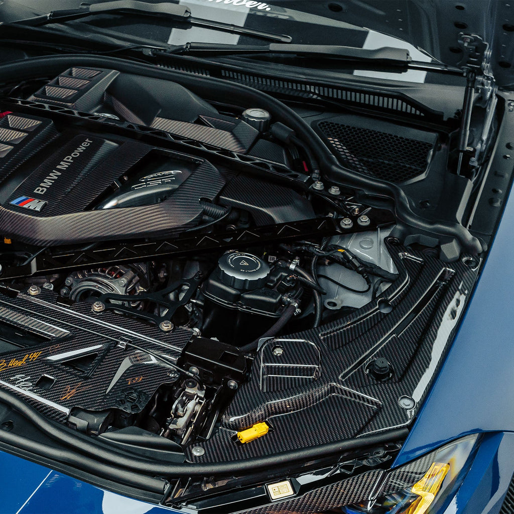 BMW G80 M3 & G82 M4 Headlight Covers In Carbon Fibre