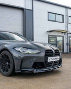 BMW M3 & M4 G80/G81/G82/G83 GLOSS BLACK SPLITTER - V2