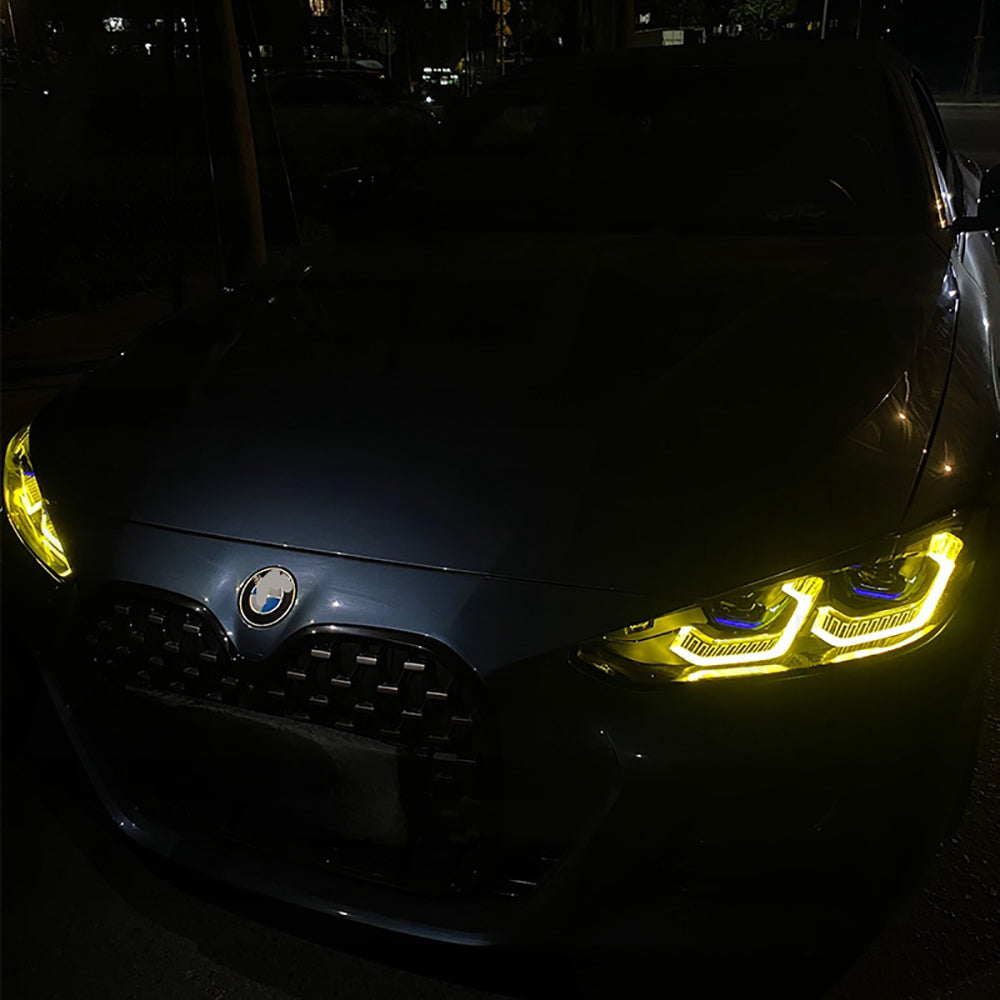 BMW G80/G81/G82/G83 M3 & M4 YELLOW ADAPTIVE DRL MODULE SET (2021-2025)