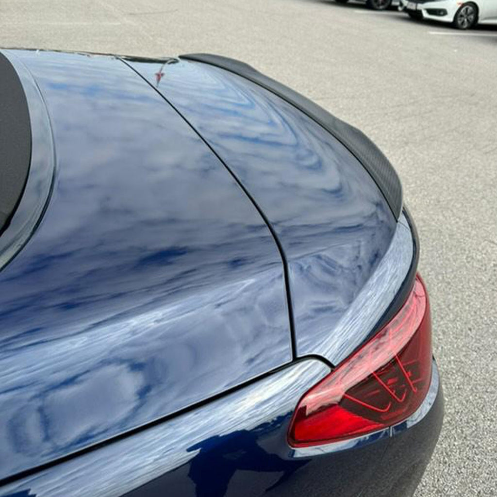 MHC+ BMW M4/4 Series V Style Rear Spoiler In Pre Preg Carbon Fibre (G83/G23)