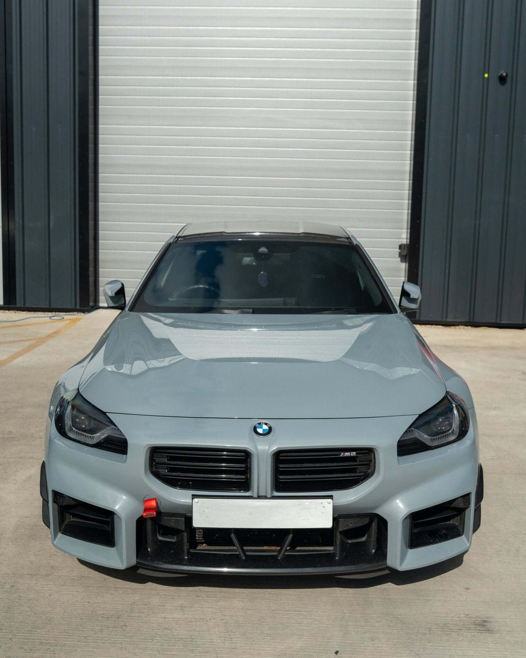 BMW G87 M2 CARBON FIBRE FRONT BUMPER CANARDS