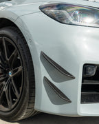 BMW G87 M2 CARBON FIBRE FRONT BUMPER CANARDS