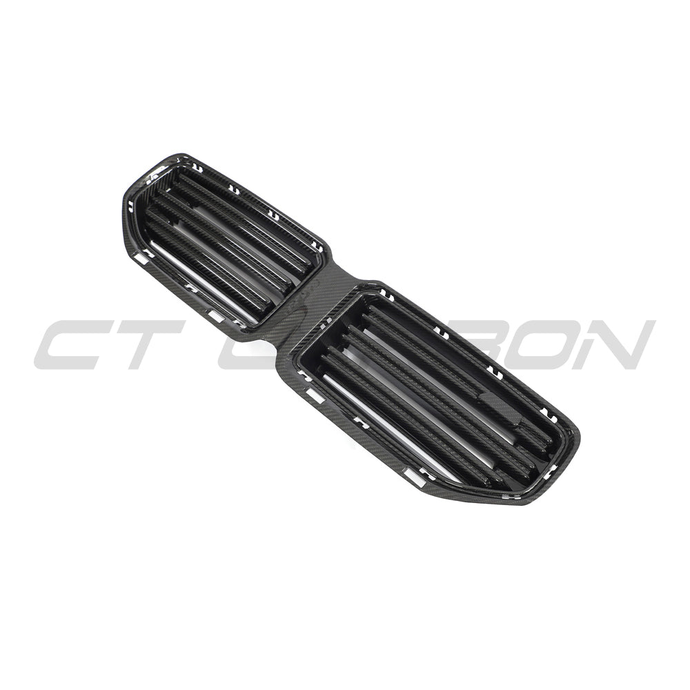 BMW G87 M2 CARBON FIBRE FRONT GRILLE V2 - CT DESIGN