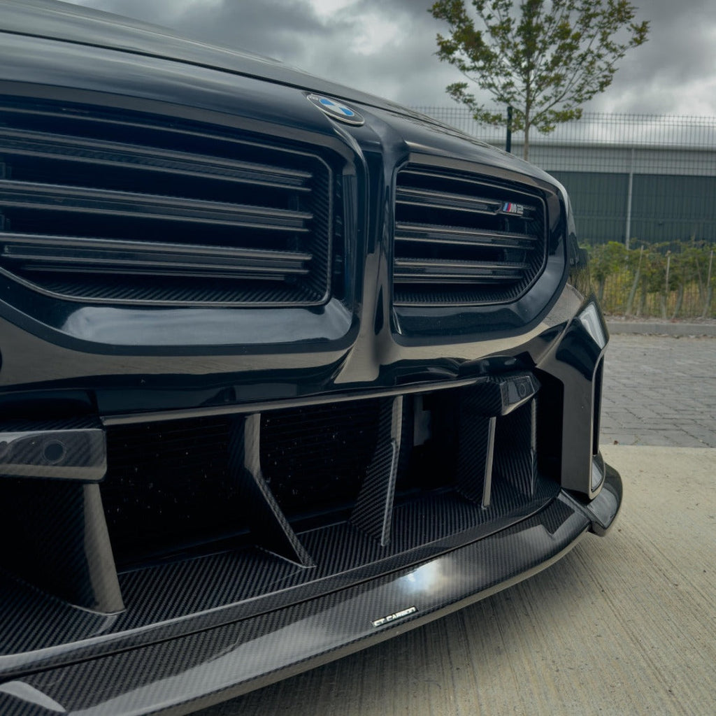 BMW G87 M2 CARBON FIBRE LOWER GRILLE - V1 - CT DESIGN
