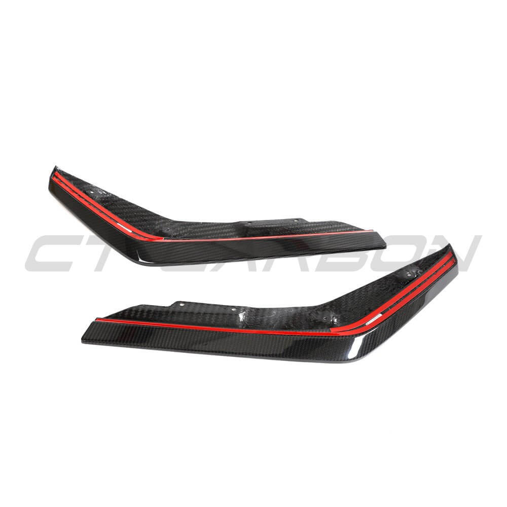 BMW G87 M2 CARBON FIBRE REAR BUMPER CORNERS - CT DESIGN