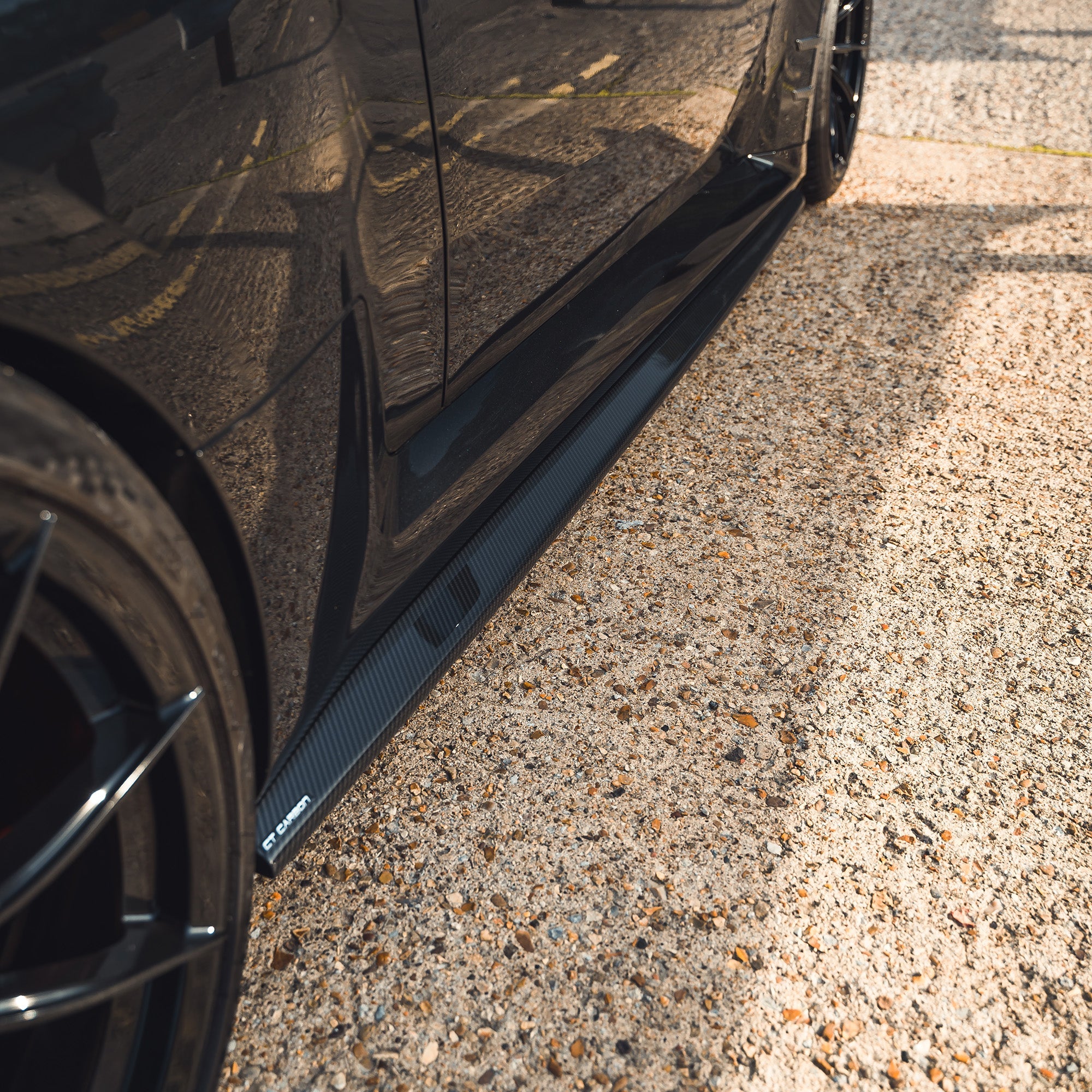 BMW G87 M2 CARBON FIBRE SIDE SKIRTS - V1 - CT DESIGN