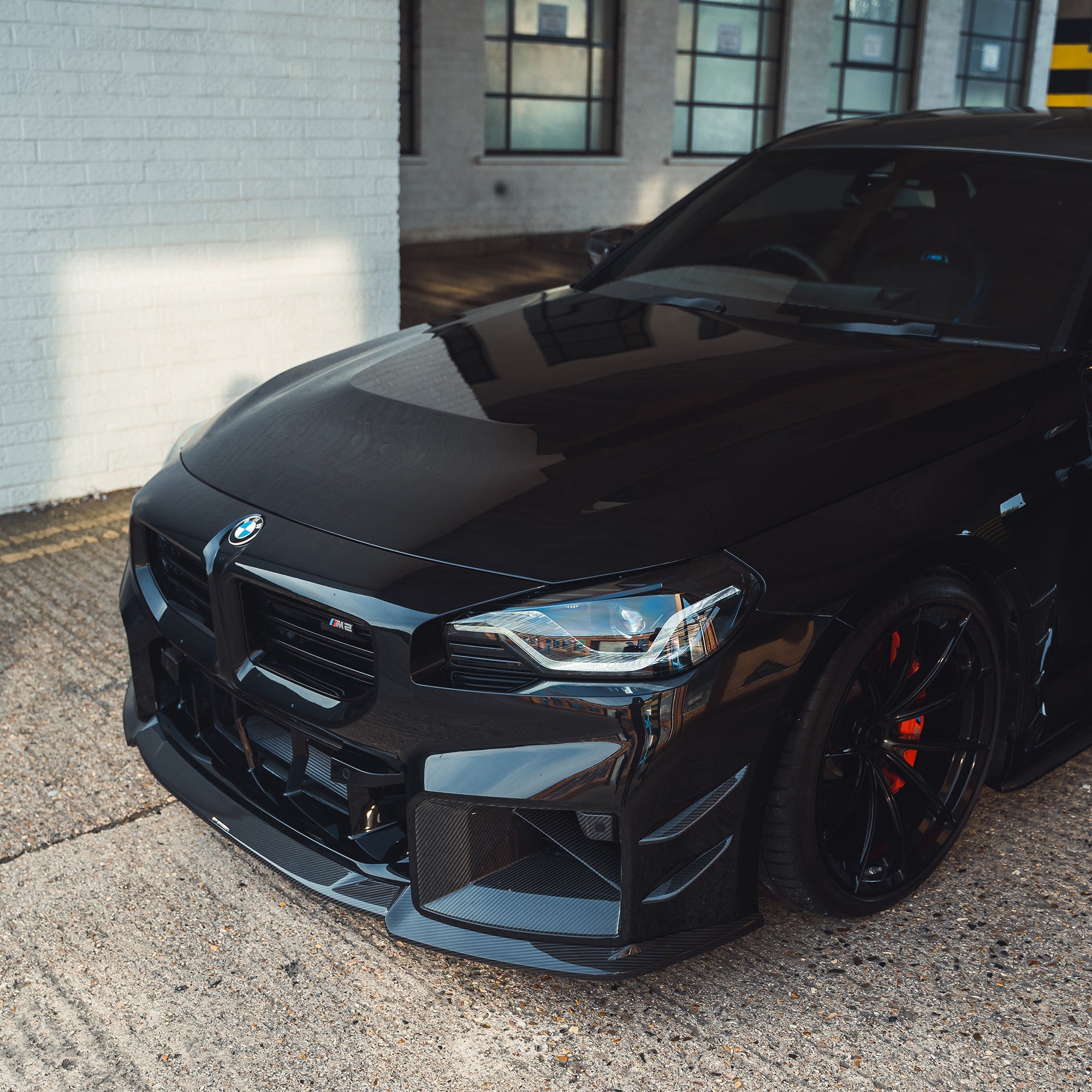 BMW G87 M2 CARBON FIBRE SPLITTER - V1 - CT DESIGN