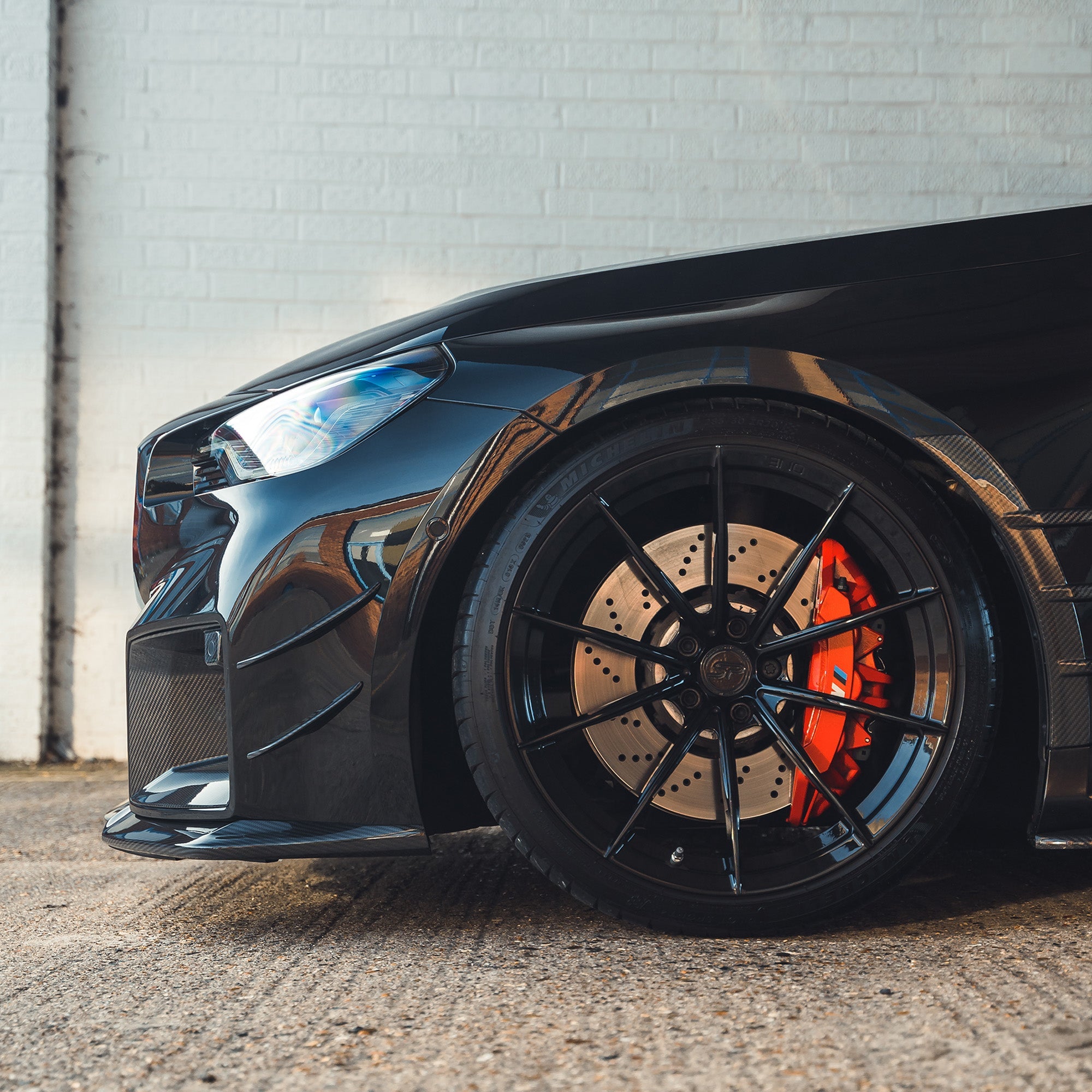 BMW G87 M2 CARBON FIBRE SPLITTER - V1 - CT DESIGN