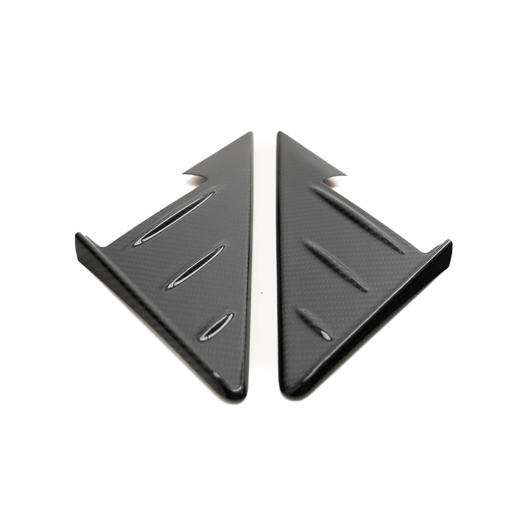 BMW G87 M2 Window Triangle Mirror Side Trims In Carbon Fibre