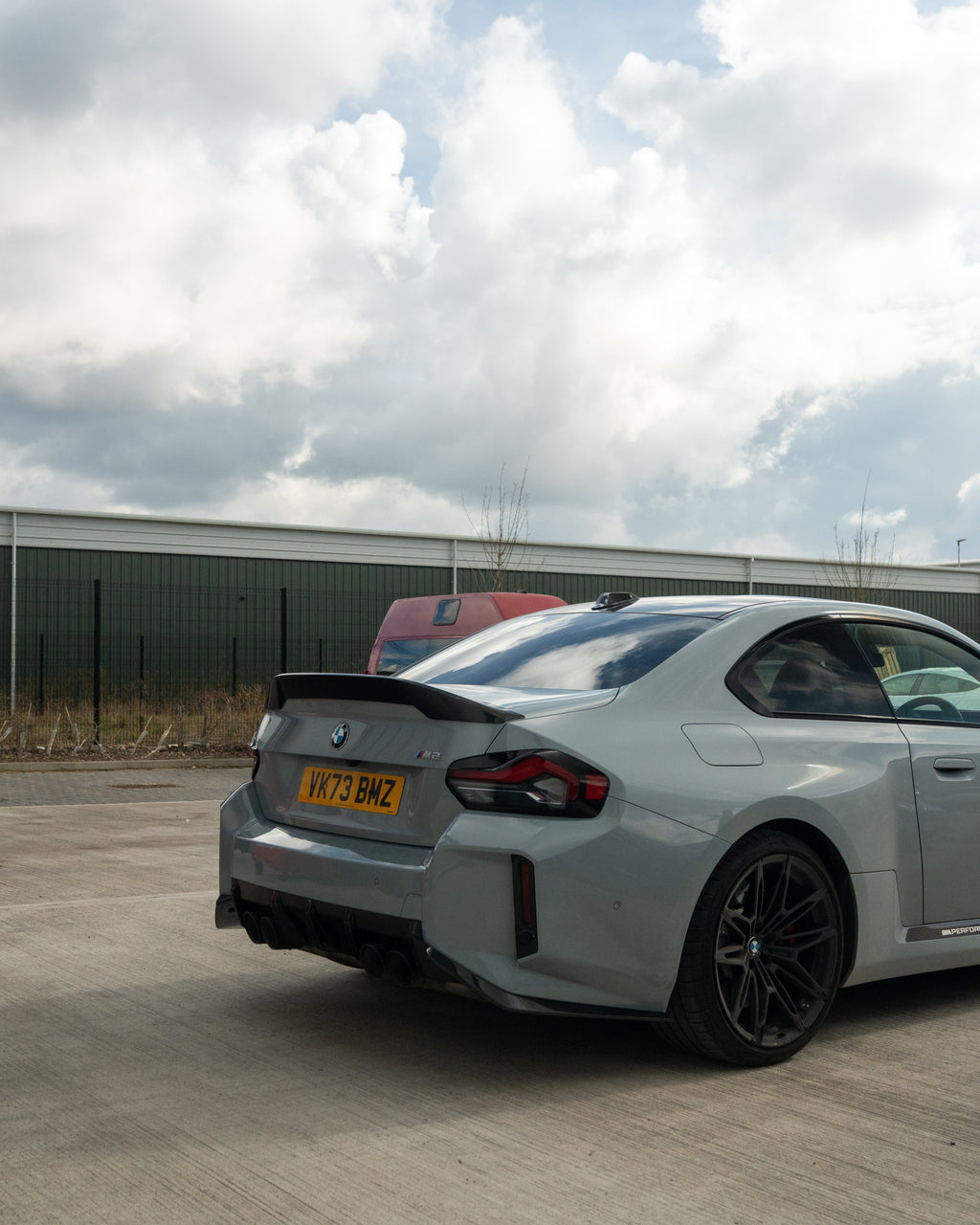 BMW G87 M2 / G42 2 SERIES 2022+ CARBON FIBRE SPOILER - V4 - CT DESIGN