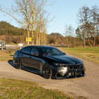 BMW G90 M5 & G99 M5 TOURING 2024+ CARBON FIBRE SPLITTER - V1 - CT DESIGN