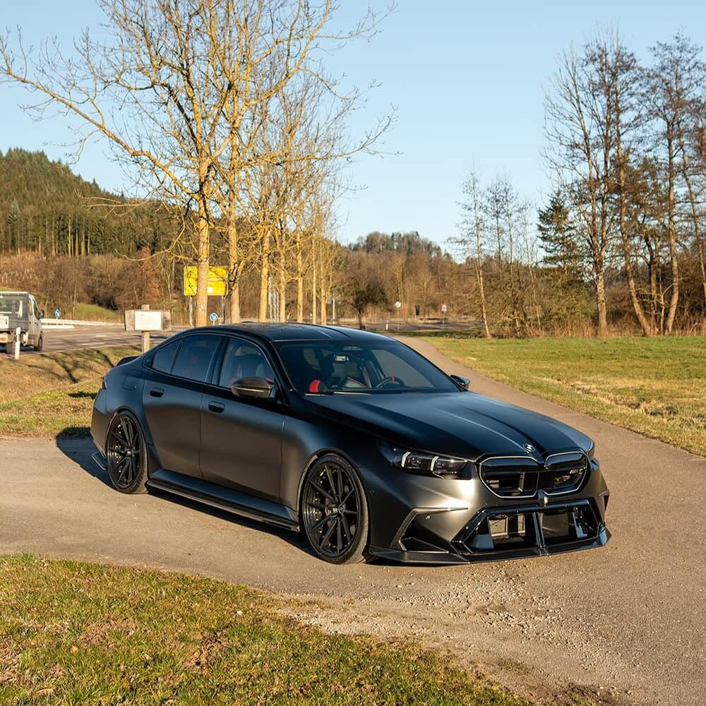 BMW G90 G99 M5 Carbon Fibre Front Splitter – CT Design