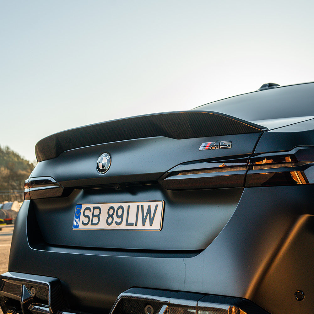 BMW G90 M5 & G60 5 SERIES 2023+ CARBON FIBRE SPOILER - CT DESIGN