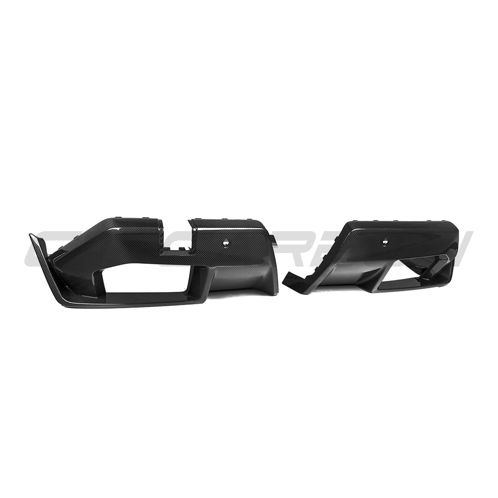BMW G90/G99 M5 2024+ CARBON FIBRE DIFFUSER - V2